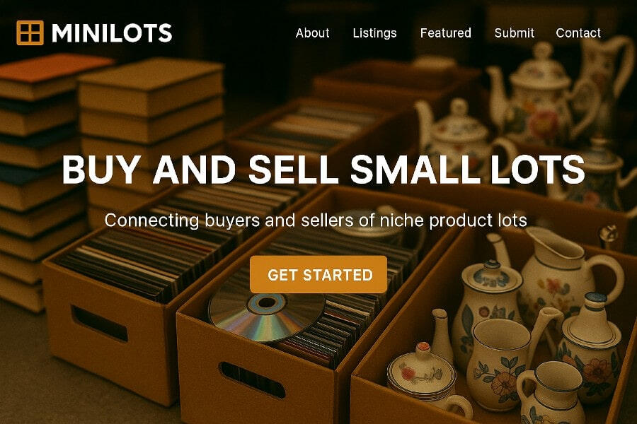 Mini Lots Landing Page Mini Lots Landing Page